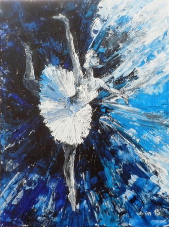 Tanečnice 2 [30x40]
